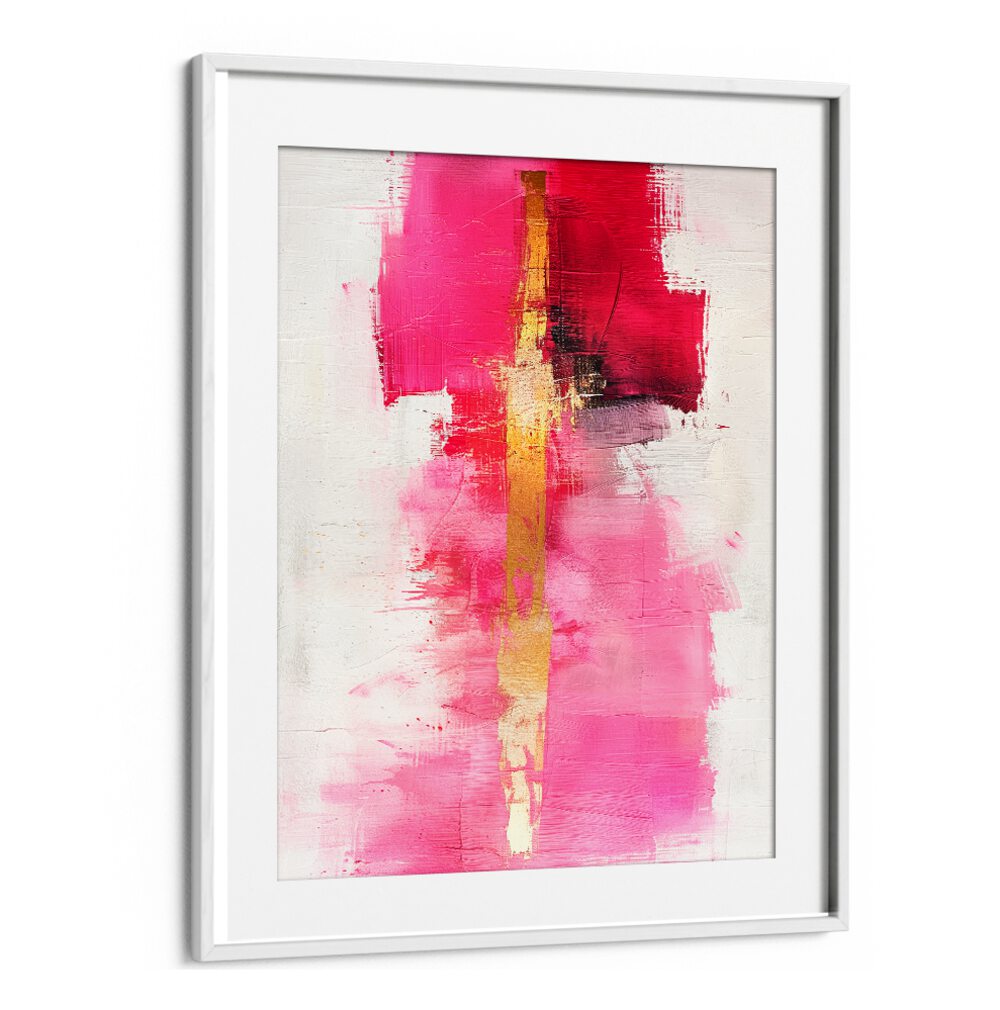 CONTEMPORART - PINK LADY II , ABSTRACT PAINTINGS