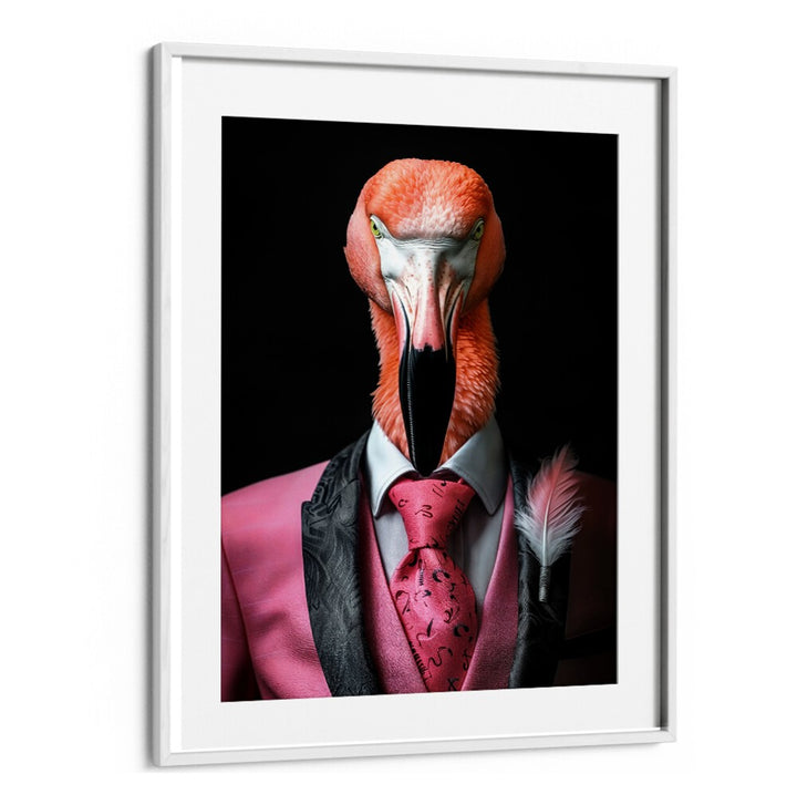 WILD SUITS - FLAMINGO , ANIMAL PAINTINGS