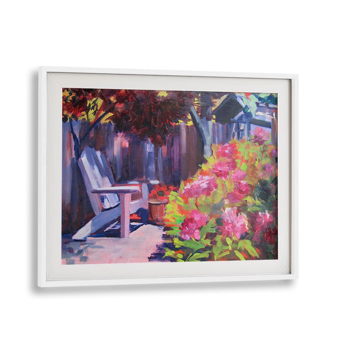 BACKYARD , LANDSCAPE PAINTINGS