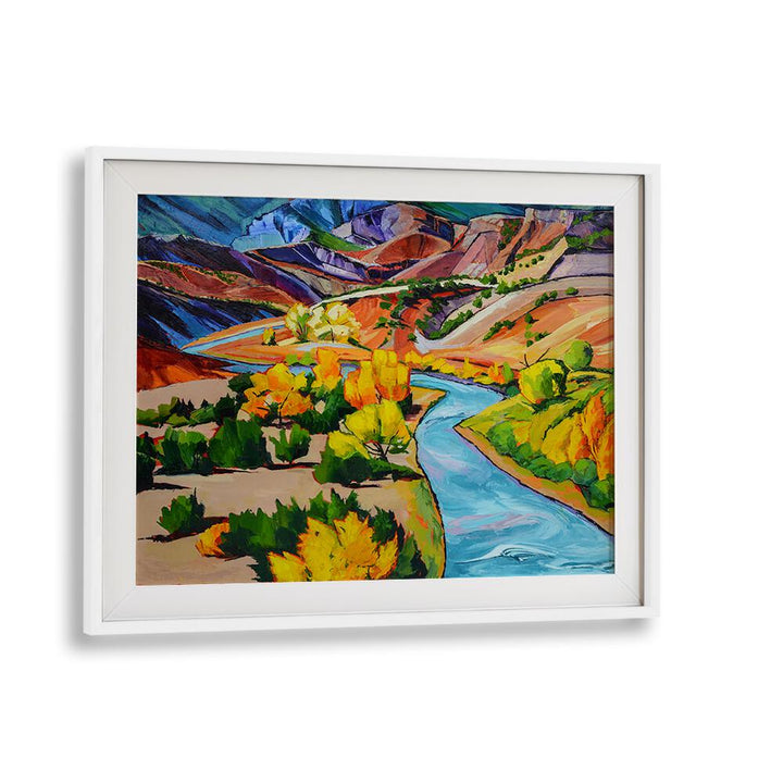 MEANDERING RIVER , LANDSCAPE PAINTINGS