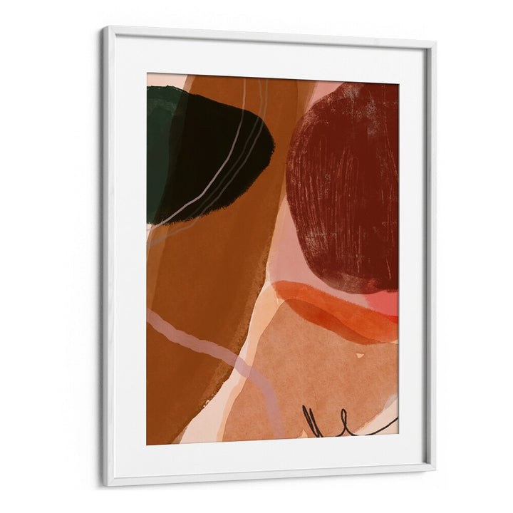 Colorful CHATTER, ABSTRACT PAINTINGS featuring bold shapes and textures, perfect for modern decor.