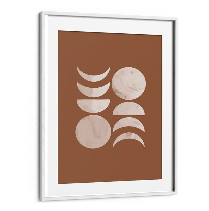 MOON PHASE III , BOHO ART PAINTINGS