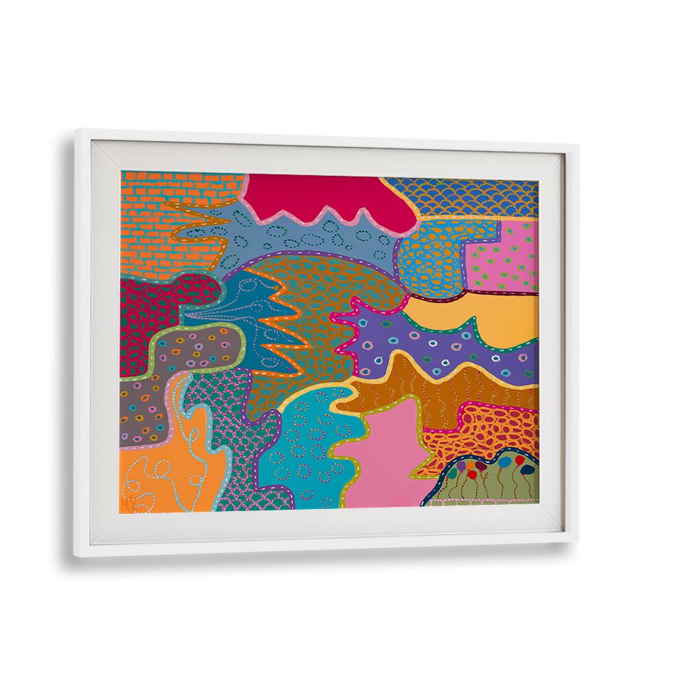 COLOUR WARMS THE SOUL III , PATTERN ART PRINTS