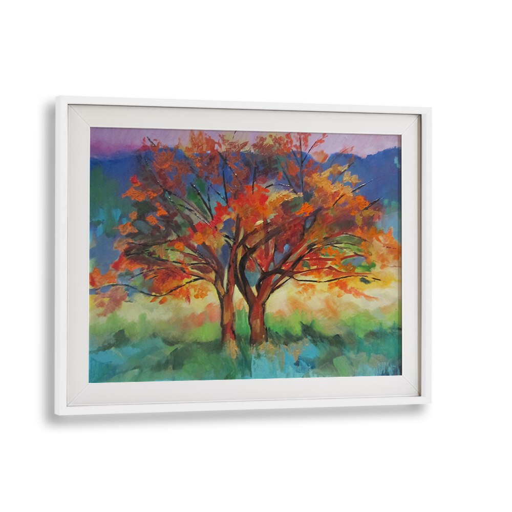 AUTUMN COMES TO BUCKS COUNTY , LANDSCAPE PAINTINGS