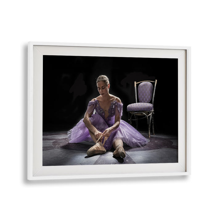 Elegant Silent Ballerina in captivating portrait, showcasing artistry and grace. Explore SILENT BALLERINA, PHOTOGRAPHY PRINTS.