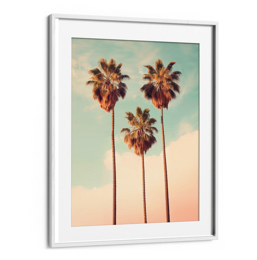 Elegant PALMS PARADISE, BEACH PAINTINGS with vibrant palm trees, perfect for creating a serene oasis at home.