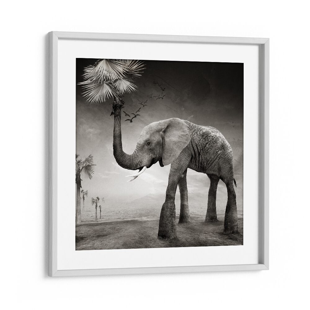 surreal painting - THE STORY OF ELEPHANTS by Asianmonk