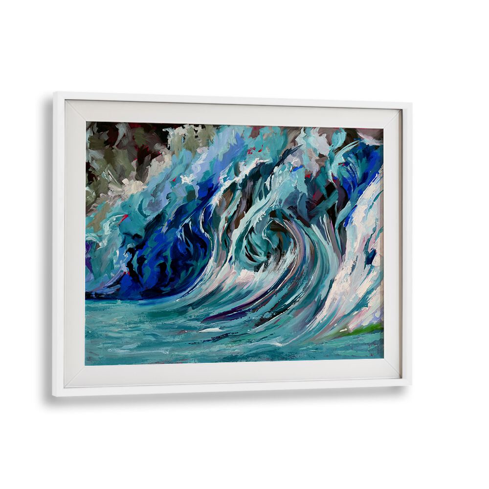 BLUE WAVE , BEACH PAINTINGS