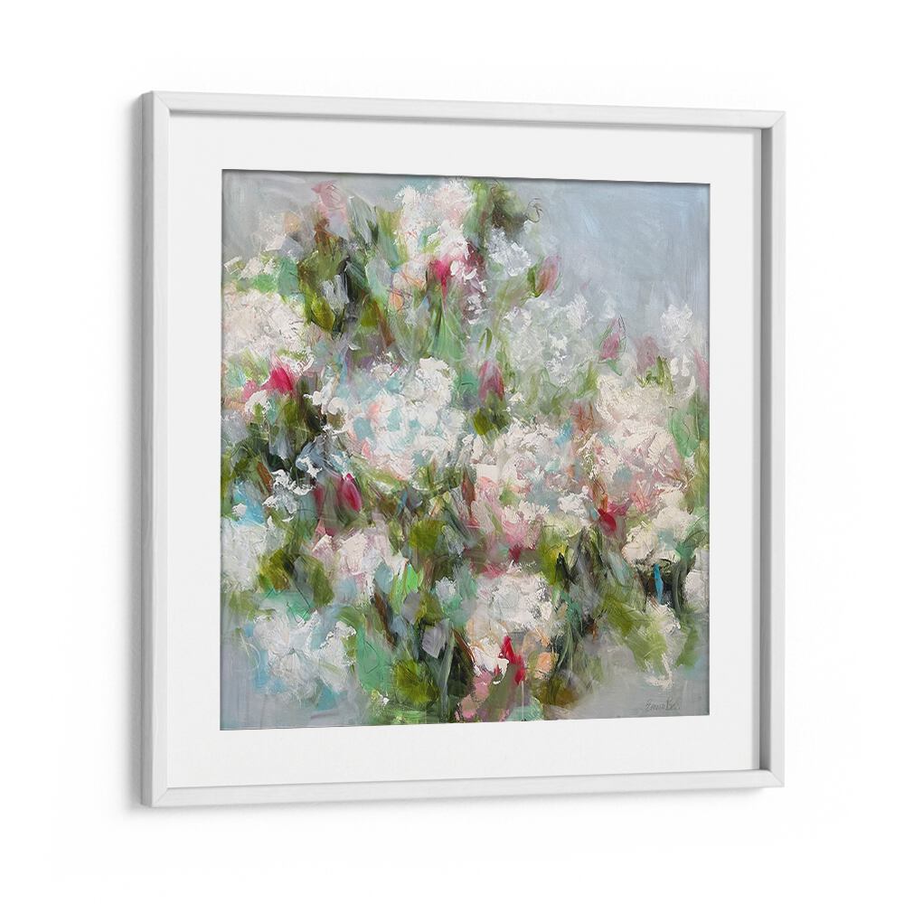 Vibrant COLORFUL BRUSHSTROKES, FLORAL FLOWER PAINTINGS bring nature's beauty to your walls, perfect for any decor.