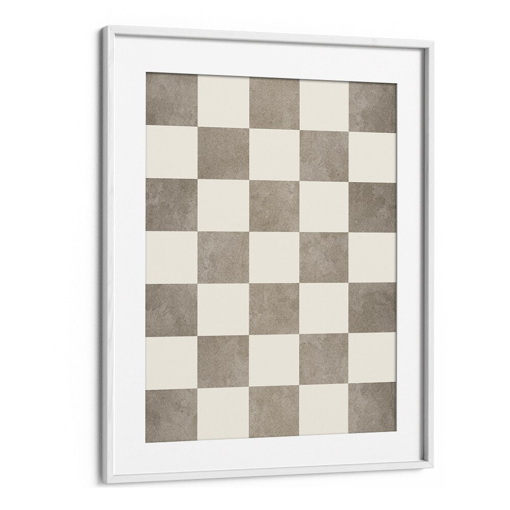 Geometric Rhythm art print featuring a modern design, perfect for enhancing your space with geometric art prints.