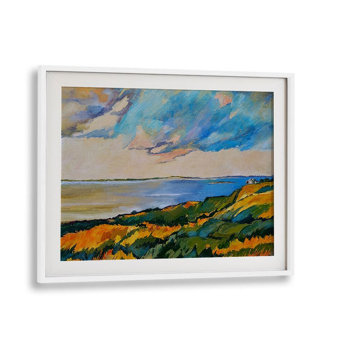 BAY IN CAPE COD , BEACH PAINTINGS