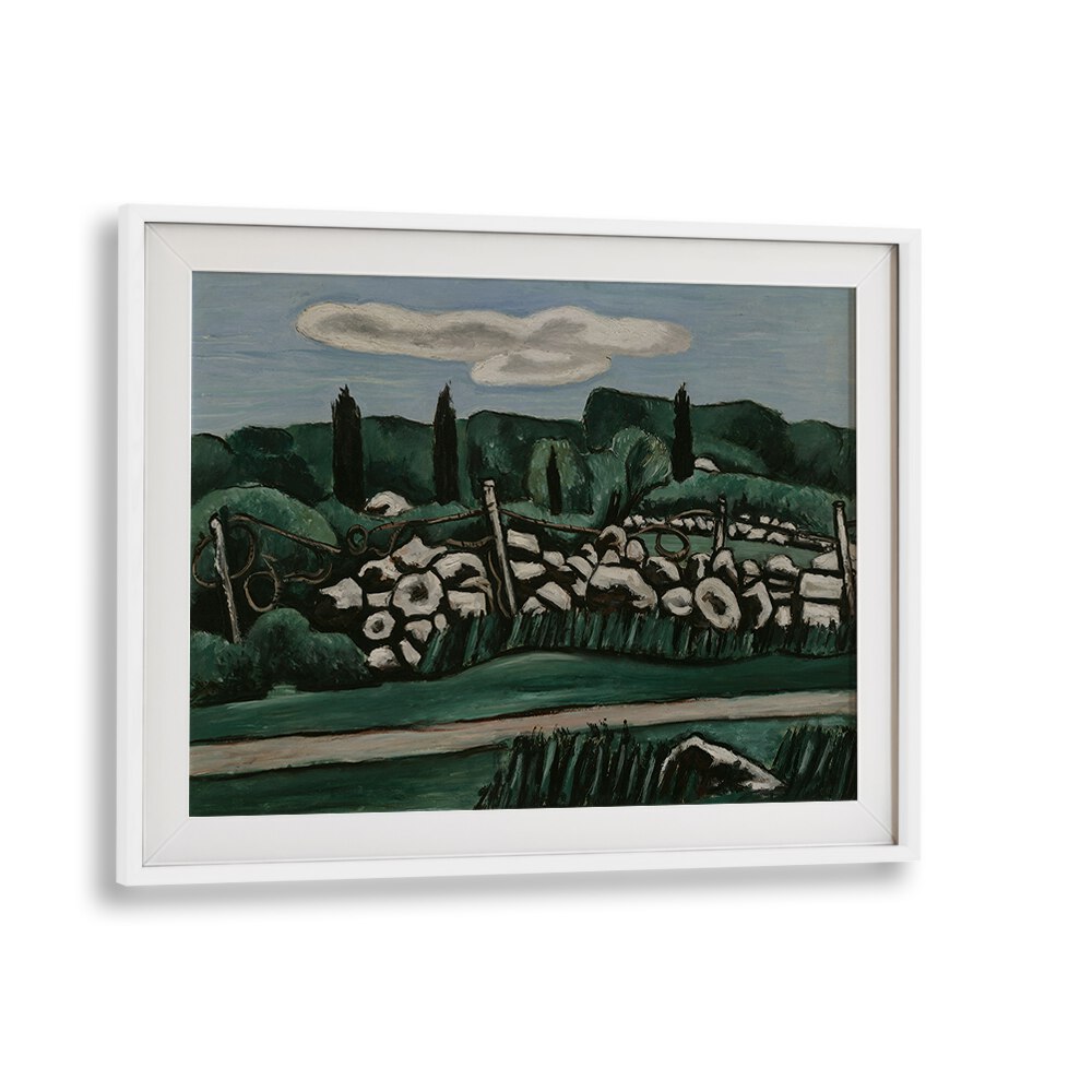 THE LAST STONE WALLS, DOGTOWN (CA. 1936–1937) , VINTAGE PAINTINGS