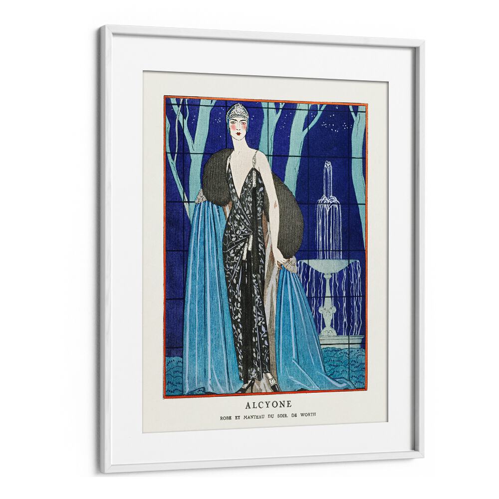 ALCYONE ROBE ET MANTEAU DU SOIR, DE WORTH (1923) , VINTAGE PAINTINGS