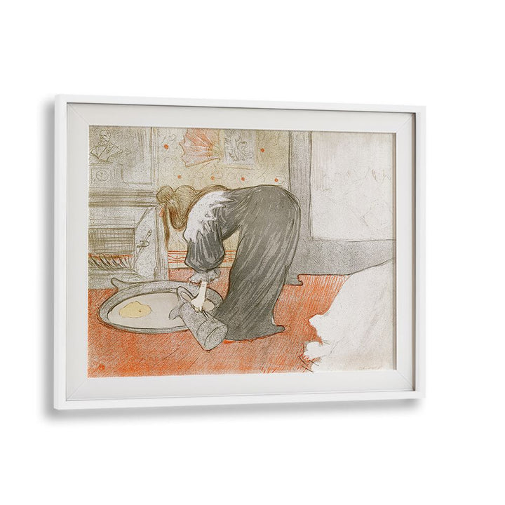 FEMME AU TUB (1896)  , VINTAGE PAINTINGS