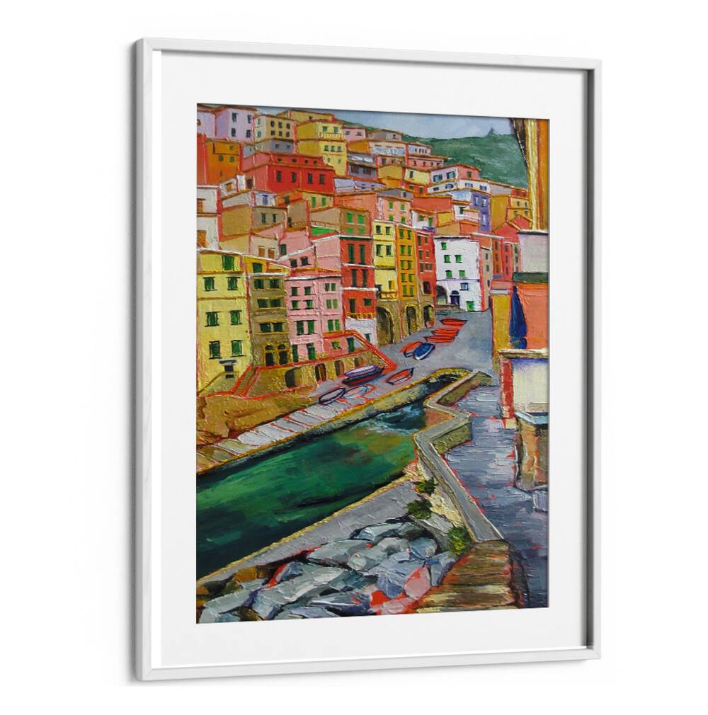 ITALIAN FANTASY , LANDSCAPE PAINTINGS