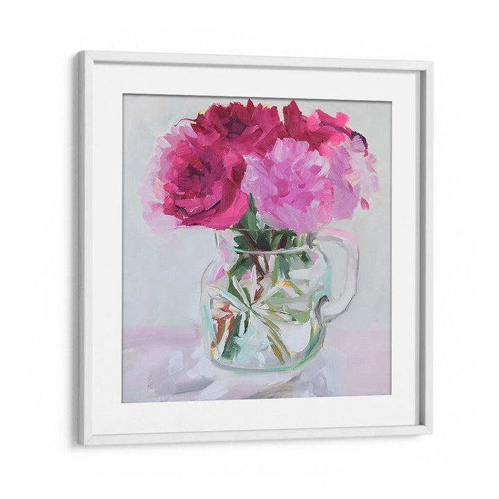 Bright and vibrant PRETTY IN PINK, FLORAL FLOWER PAINTINGS bring a touch of elegance to any home decor.