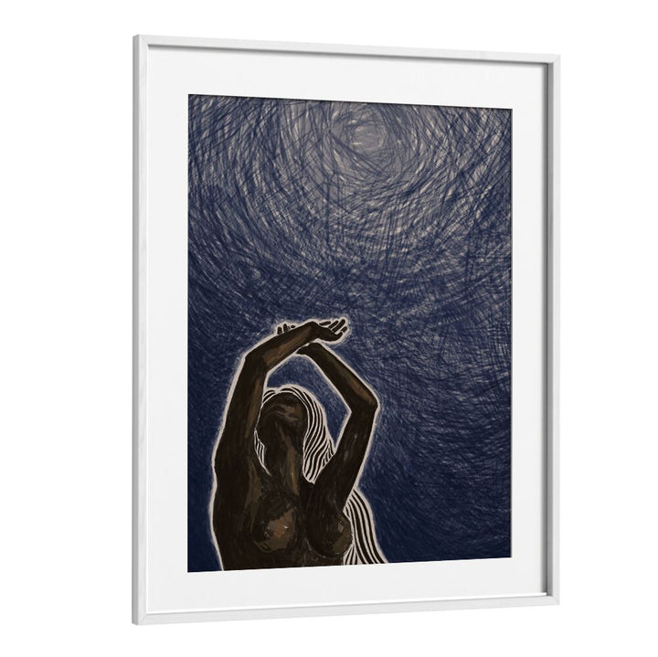 Elegant illustration from WITH ABONDON, PORTRAITS & FIGURATIVE ILLUSTRATIONS, capturing human emotion and artistry.