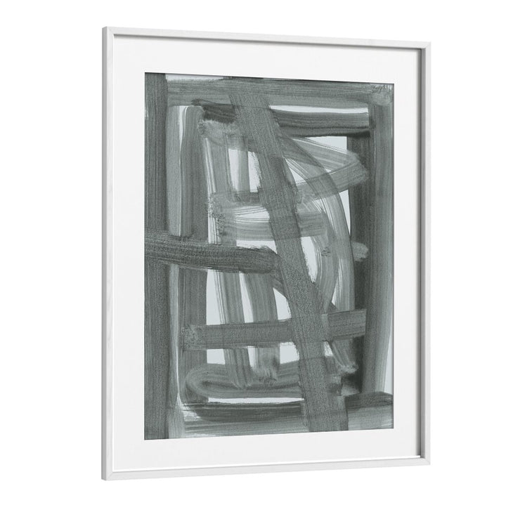 Stylish CONSTRUCT, ABSTRACT PAINTINGS in a sleek frame, perfect for enhancing modern home decor.