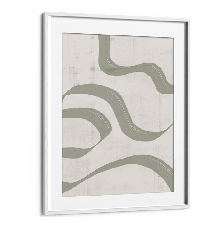 GREEN WAVES NO.2 , ABSTRACT PAINTINGS