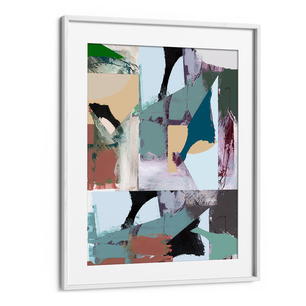 Vibrant ABSTRACT SHAPES XXI, ABSTRACT PAINTINGS, perfect for transforming your space with modern aesthetics.