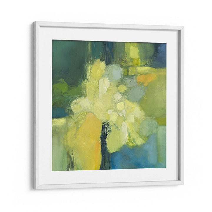Elegant OLIVE DREAMS, ABSTRACT PAINTINGS artwork featuring calming hues, perfect for modern bedroom decor.