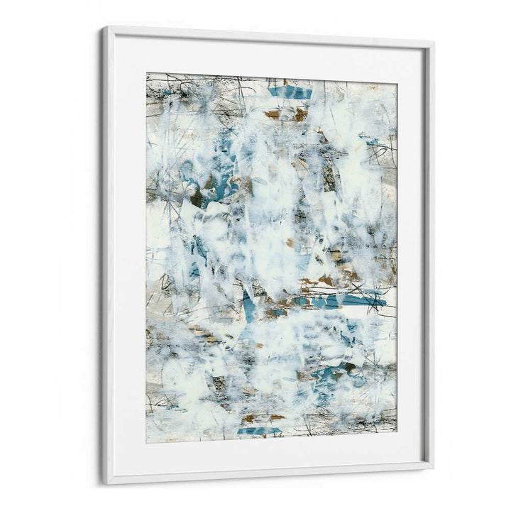 Stunning WHITE MIST 2, ABSTRACT PAINTINGS blend soft hues for a vibrant sanctuary, perfect for contemporary decor.