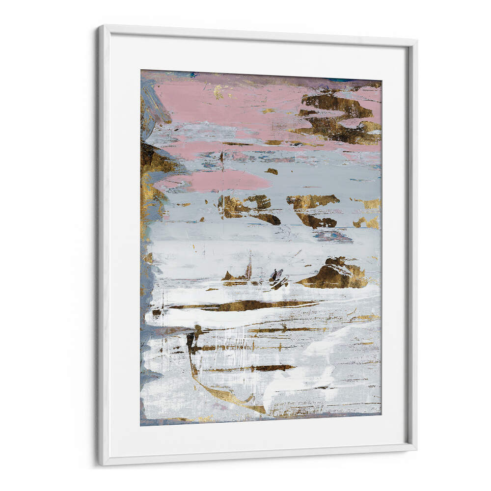 Elegant SOFT WHITES II, ABSTRACT PAINTINGS showcasing soothing colors, perfect for modern home decor accents.