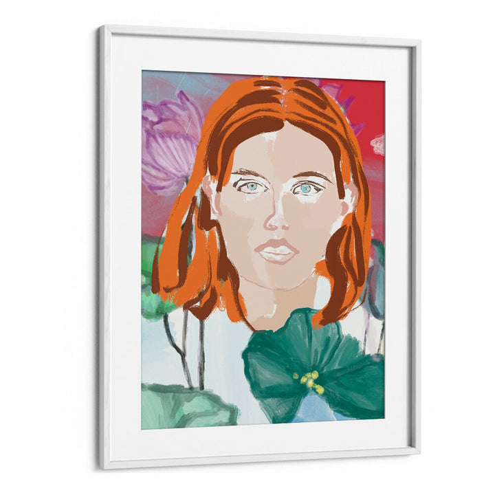 Vibrant artwork showcasing SPACE AGE FACES, PORTRAITS with bold colors and imaginative design for modern aesthetics.