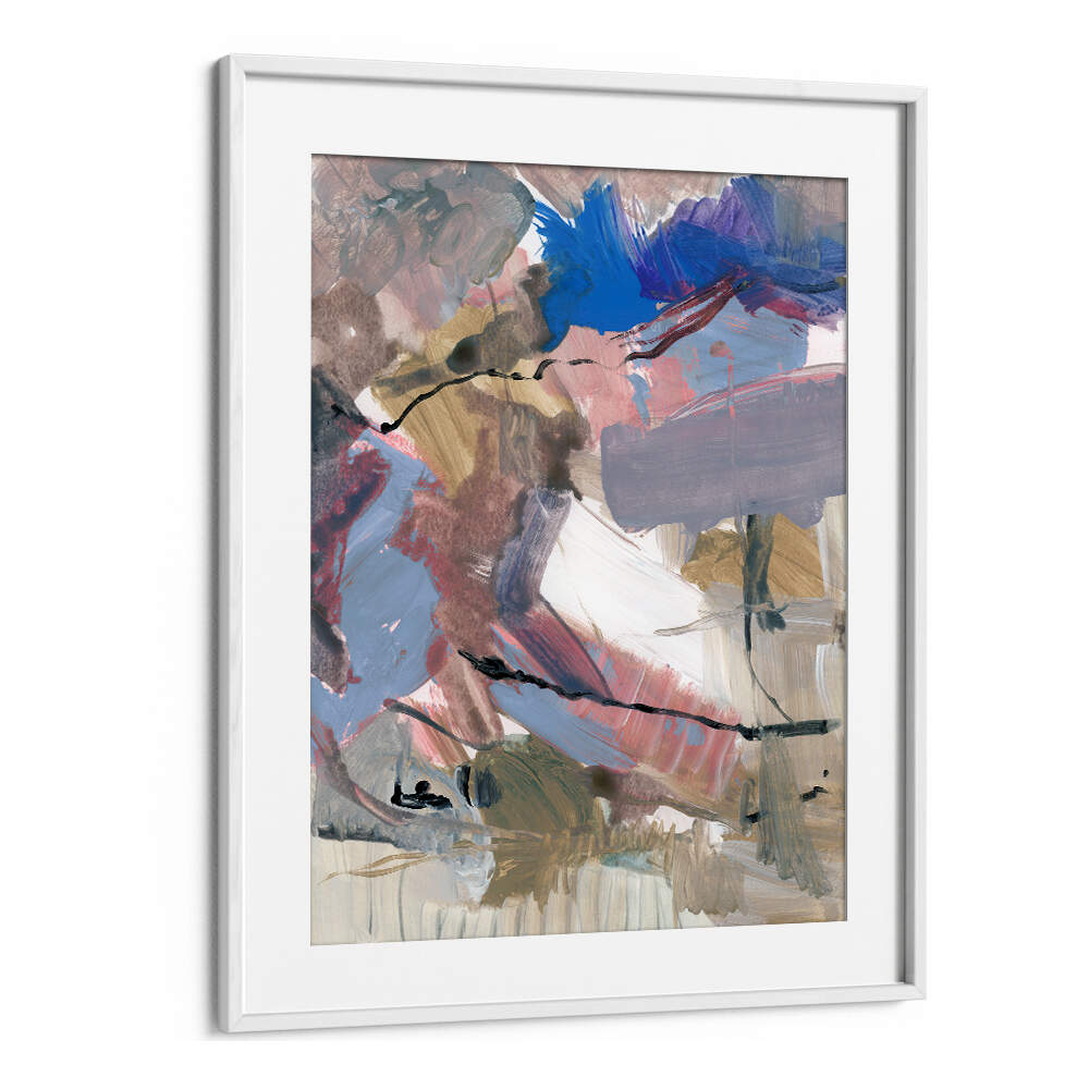 Abstract Soft Profile 1, ABSTRACT PAINTINGS showcase soft hues and intricate designs, perfect for modern decor.
