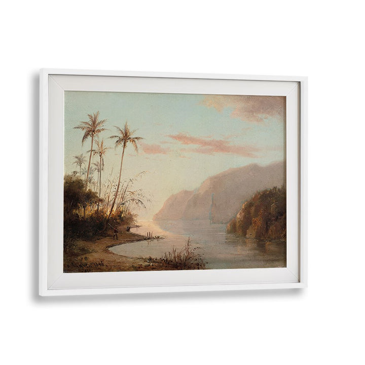 A CREEK IN ST. THOMAS  (1856)  , VINTAGE PAINTINGS