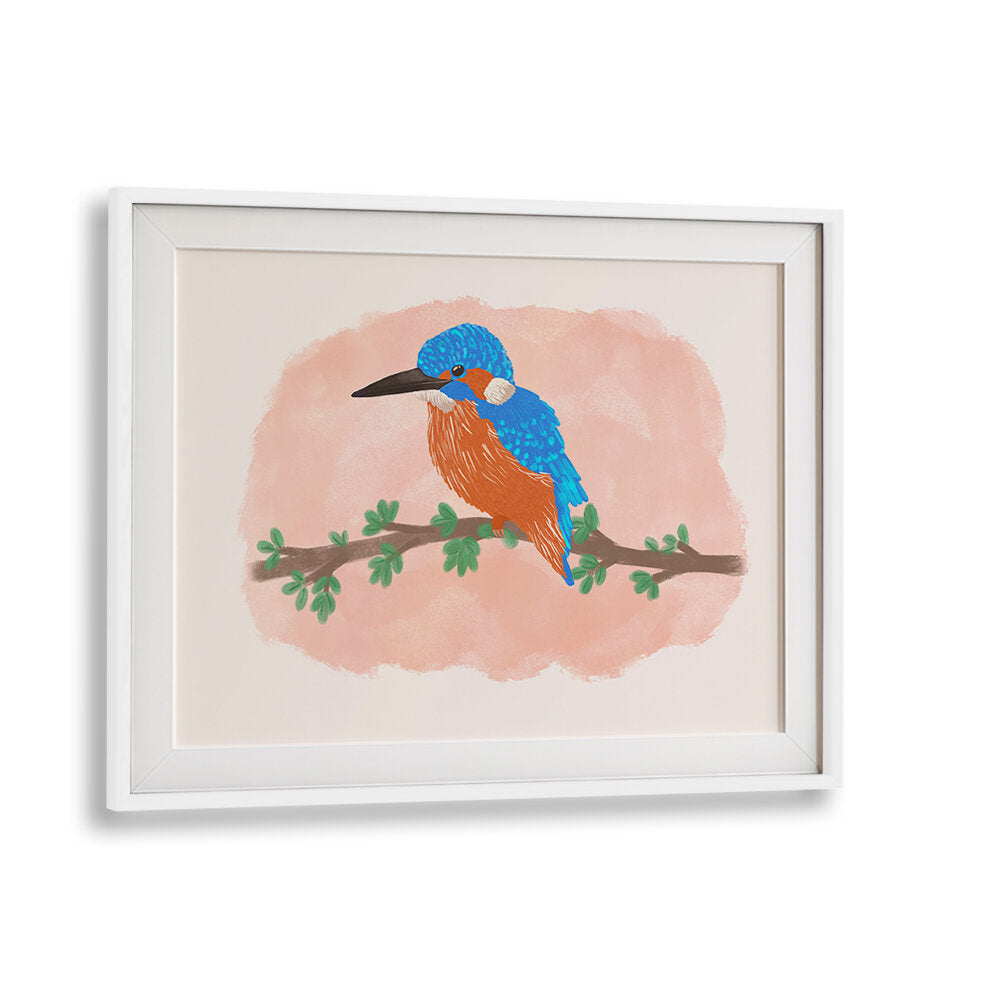 KINGFISHER II , ANIMAL PAINTINGS