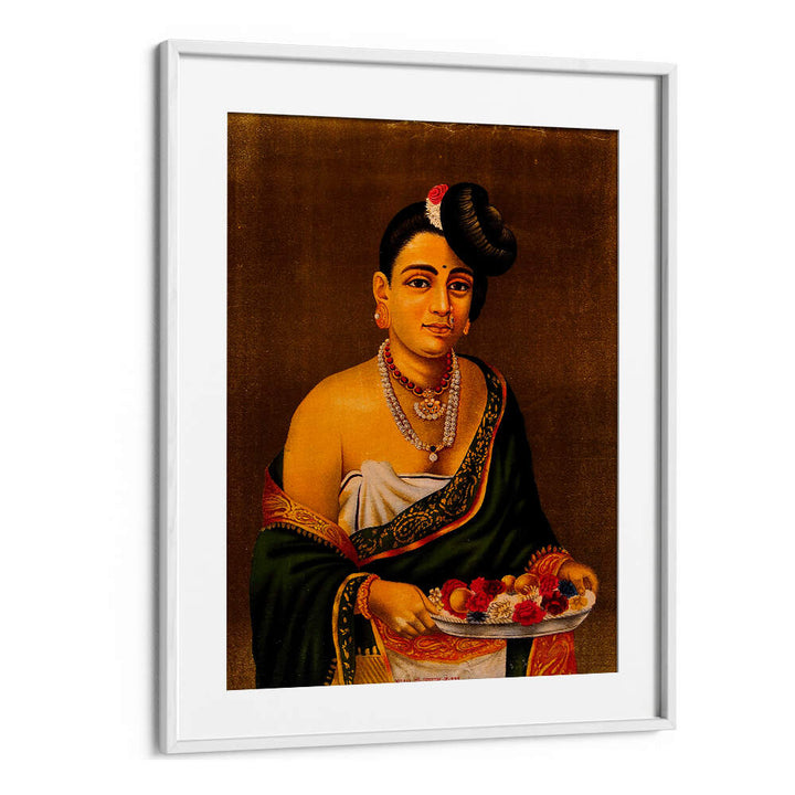 A NAYAR LADY WITH DISTINCTIVE HAIRSTYLE