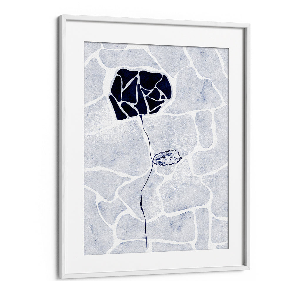 ABSTRACT BLUE ROSE