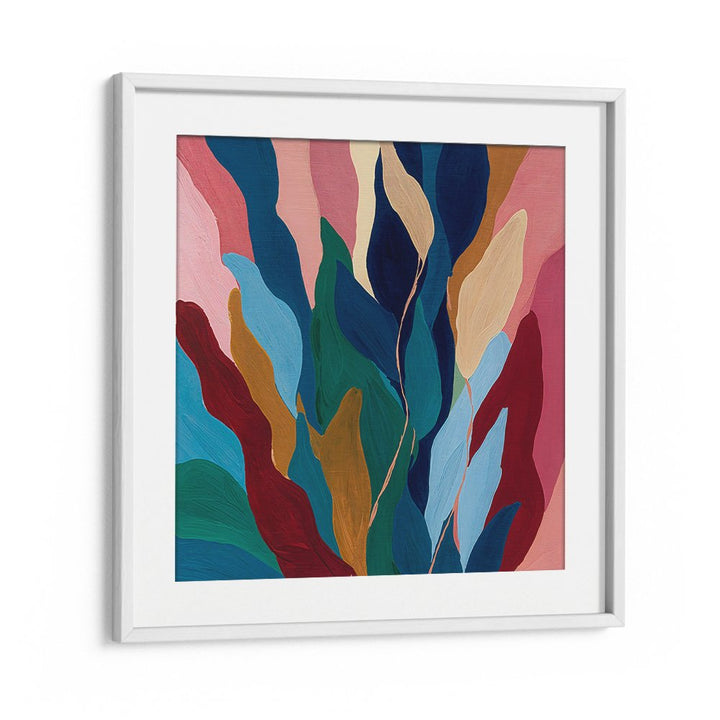ABSTRACT TROPICAL LEAVES