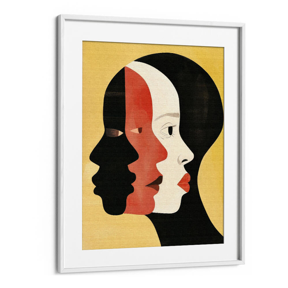 AFRICAN ART SMOOTH IV , PORTRAITS & FIGURATIVE ILLUSTRATIONS