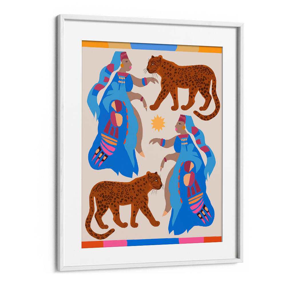 AFRICAN MYTHOLOGY , PATTERN ART PRINTS