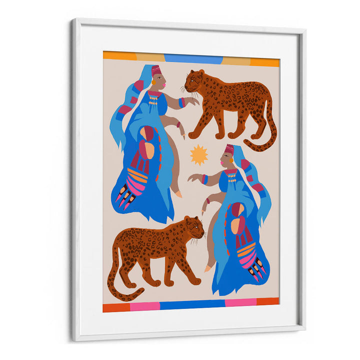 AFRICAN MYTHOLOGY , PATTERN ART PRINTS