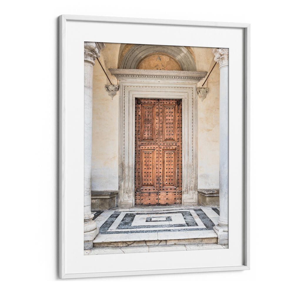 ANCIENT BROWN DOOR