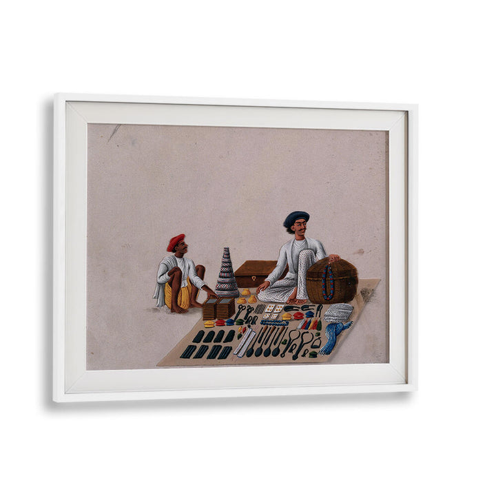 A STREET VENDOR SELLING