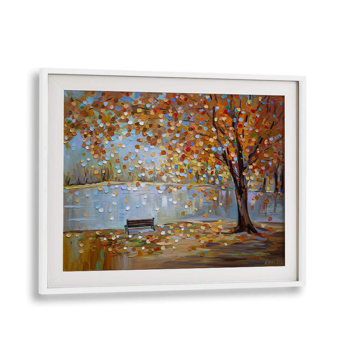 AUTUMN VEIL , MODERN IMPRESSIONISM PAINTINGS
