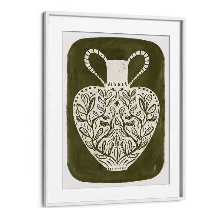 BOTANICAL FOLK VASE