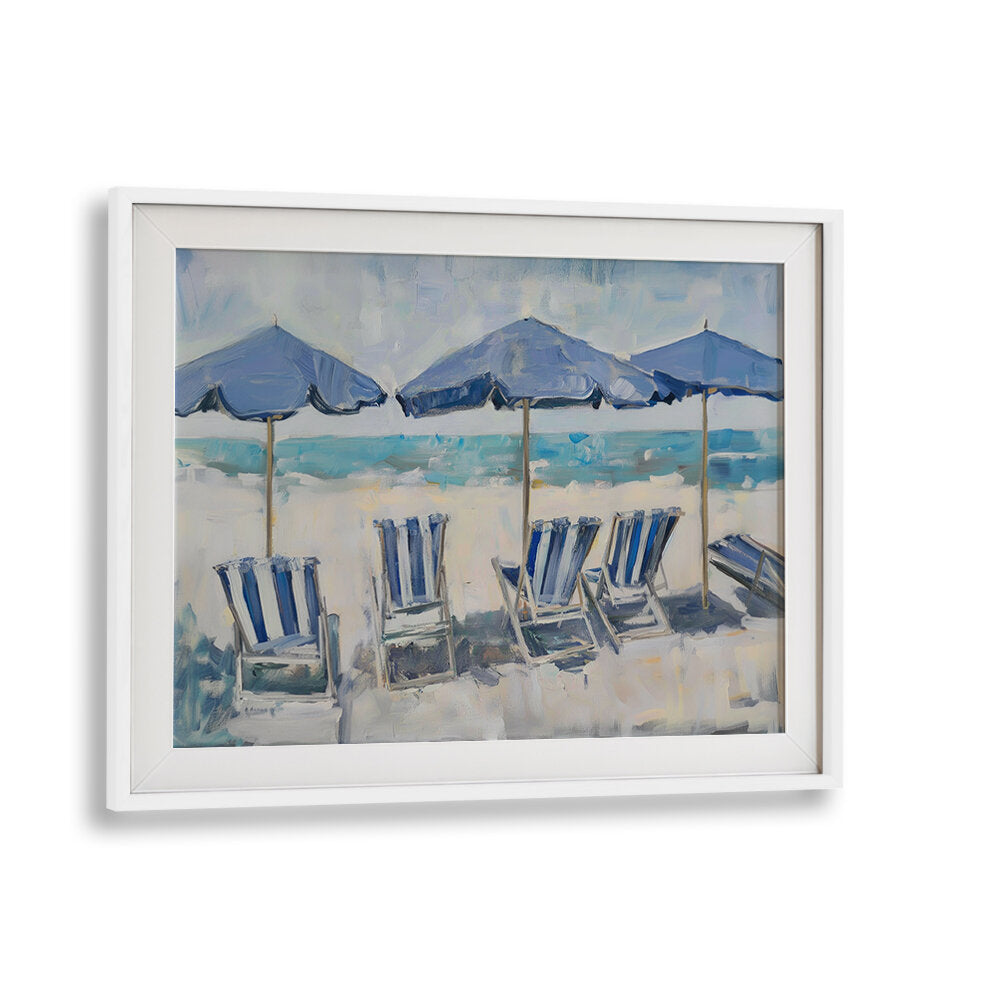 BEACH CHAIRS , BEACH PAINTINGS