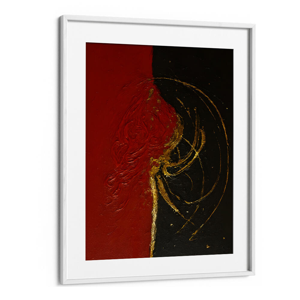 BLOOD AND GOLD SPIRAL , EXPRESSIONISM PAINTINGS