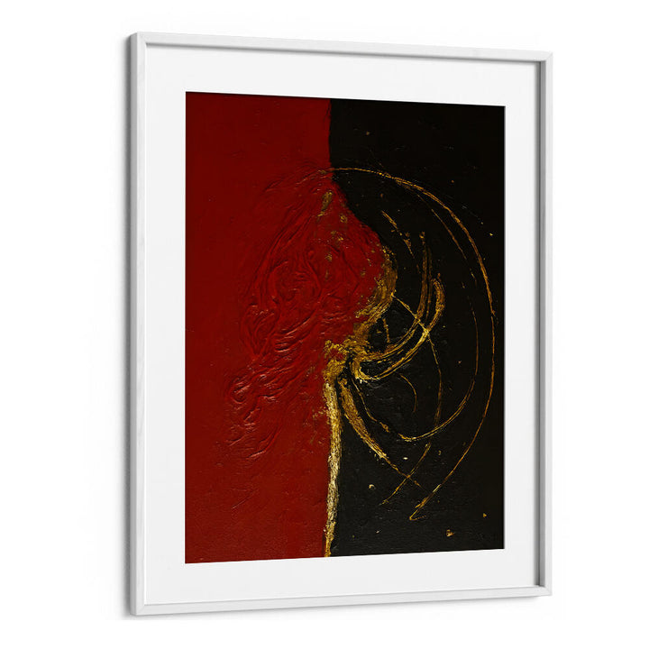 BLOOD AND GOLD SPIRAL , EXPRESSIONISM PAINTINGS