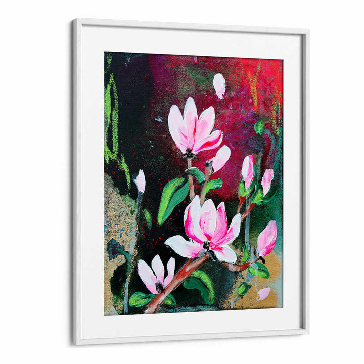 BLOOMING ELEGANCE , FLORAL FLOWER PAINTINGS