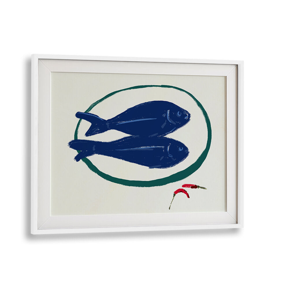 BLUE FISH AND SPICE , KITCHEN POSTERS