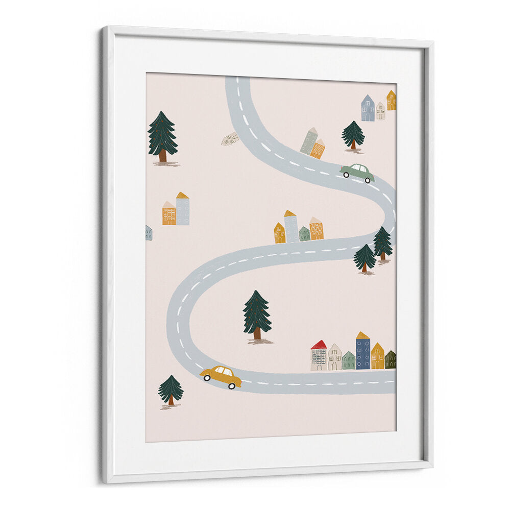 BLUE GREEN VILLAGE , KIDS ROOM PAINTINGS