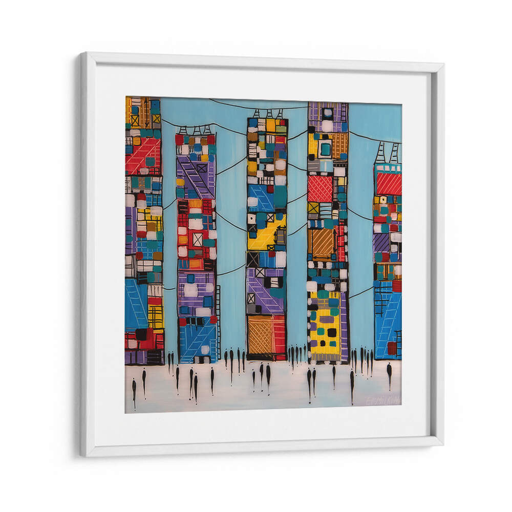 BLUE SKY , MODERN IMPRESSIONISM PAINTINGS