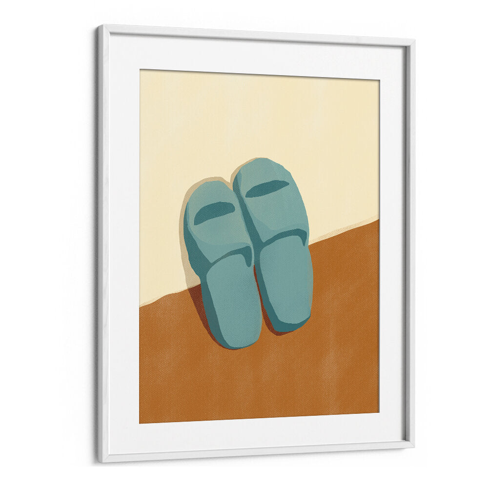 BLUE SLIPPERS , FASHION POSTERS