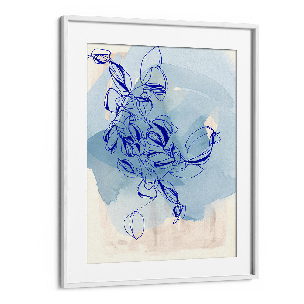 BLUE VINE ELEGANCE , ORGANIC FORMS